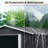 8Ft X 10Ft Outdoor Metal Storage Shed With Meatl Foundation-123375642-123375643