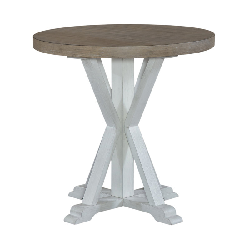 Chu End Table, White