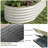 Galvanized Metal Oval Raised Garden Bed - Planter Box for Vegetables and Flowers-538762276-538762275