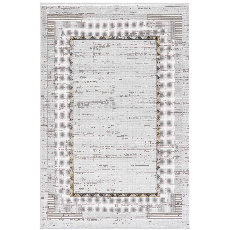 Mezon Striped Indoor Rug, Rectangle 6'7" x 9'7"