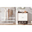 22 Pair Solid Wood Shoe Storage Cabinet-2087855351