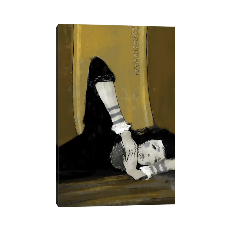 Fekvo by Anikó Salamon - Wrapped Canvas Print, 20.32 cm H x 30.48 cm W