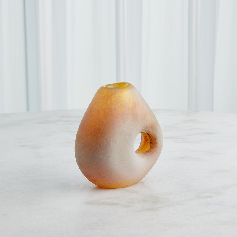 Vase de table en verre