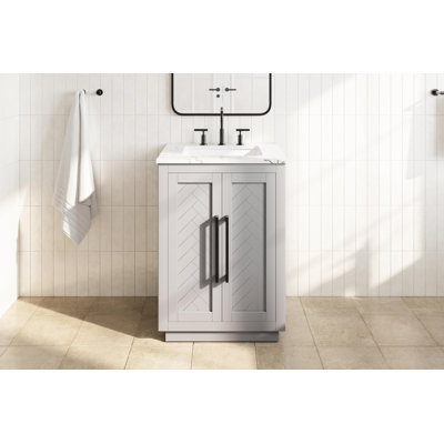 Meuble-lavabo simple 24 po