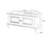 Dark Brown Upholstered Shoe Storage Bench