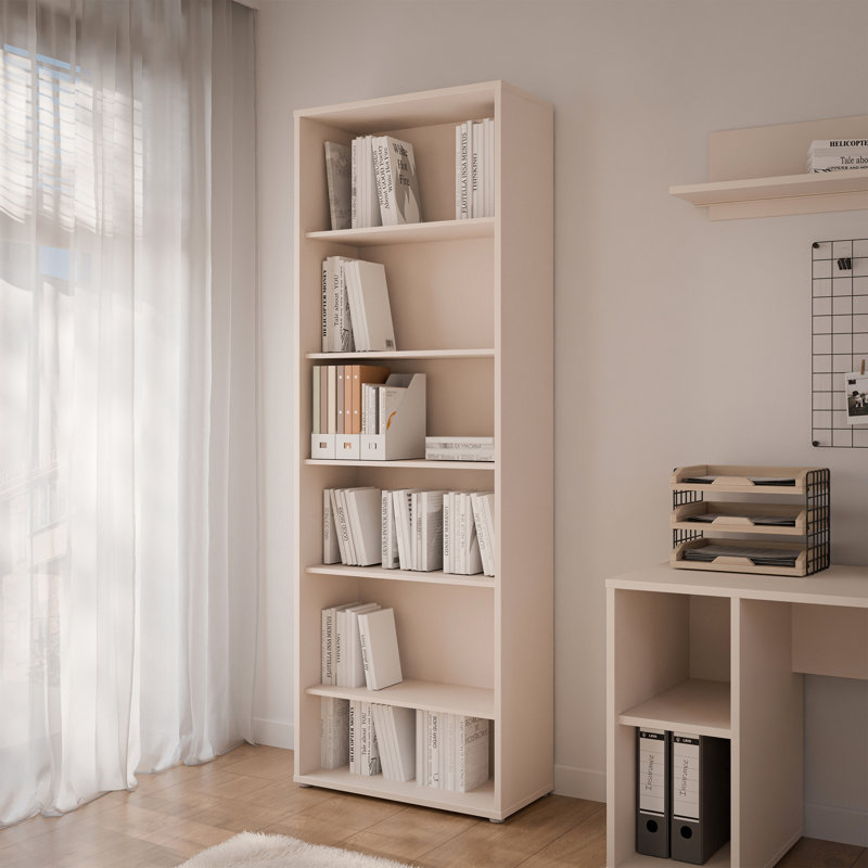 Alice Springs Bookcase, (5 Shelves) 214.3cm.H x 214.3cm.W x 214.3cm.D, Sand