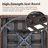 9-Piece Outdoor Garden Family Party Conversation Set With Fire Pit Table And Swivel Chairs-394066671