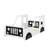 Twin Classic Car-Shaped Platform Bed With Wheels-562863510