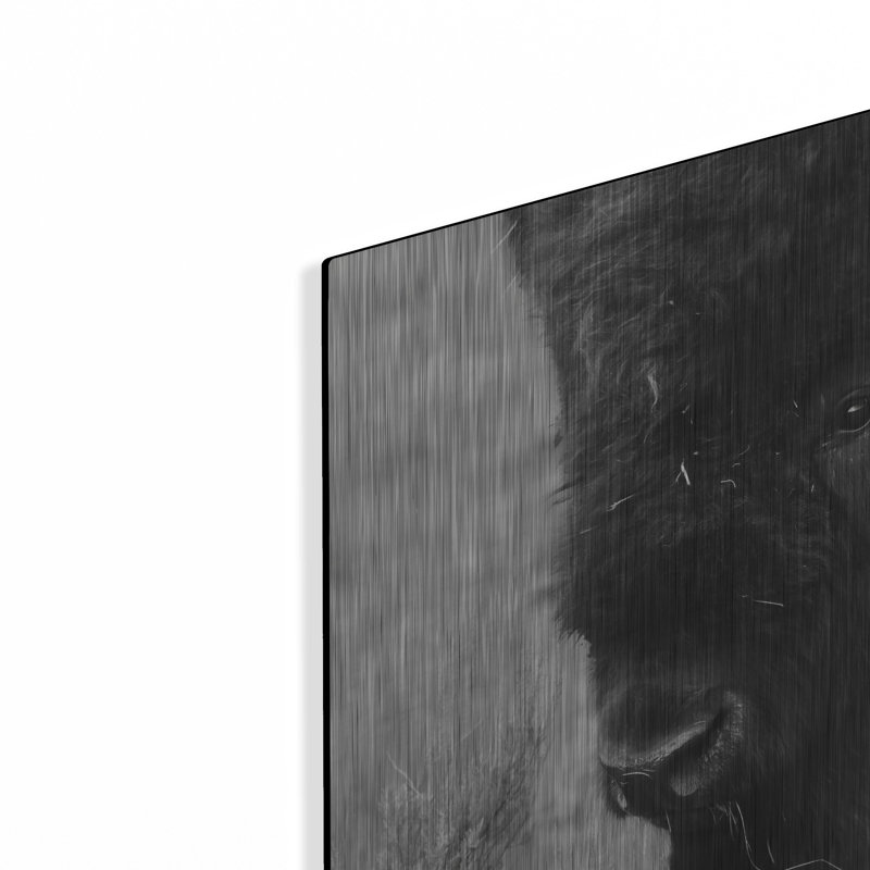 «Yellowstone Bison» par Lori Deiter, H 12 po x l 16 po