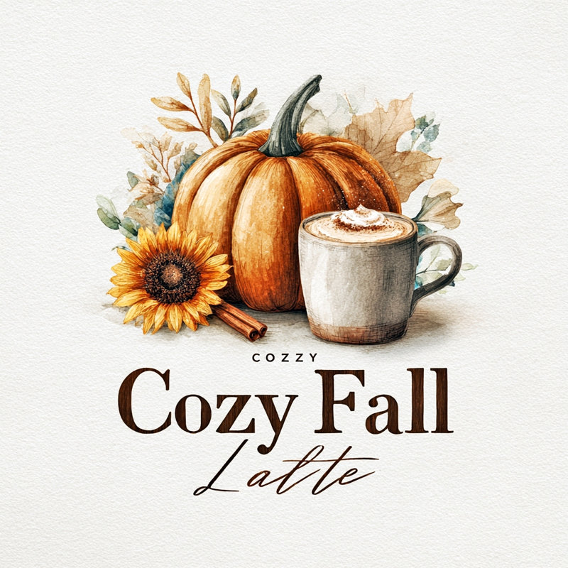 Art mural sur toile Cozy Autumn, H 20 po x l 20 po