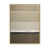 Toile naturelle avec cadre flottant