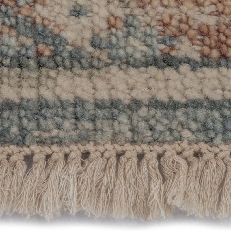 Wentworth-Barrett Wool Oriental Area Rug, Rectangle 9' x 12'