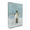 « pingouin family blue aquarelle animal » par magnifique design studio, reproduction d’art