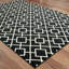 Tapis noir / beige Bernadet-26208140
