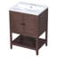 Meuble-lavabo moderne 24 "avec lavabo-1907277718