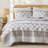3-Piece King/Cal King Quilt Set,Clay