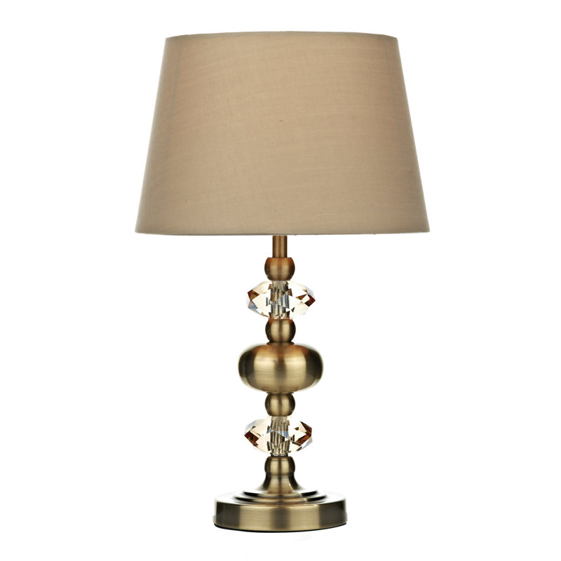 Mccullers Metal Table Lamp, Antique Brass