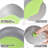 Zulay Handheld Pizza Cutter Wheel - Razor Sharp Stainless Steel Pizza Wheel Cutter With Protective Blade Guard