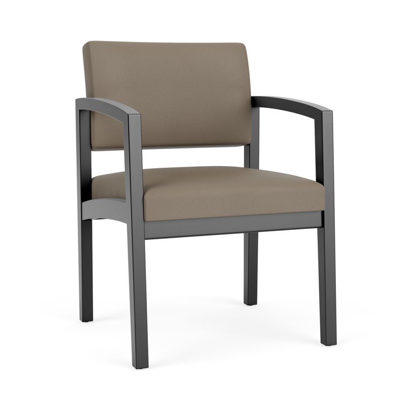 Chaise en bois Lenox, Noir, Modena blé