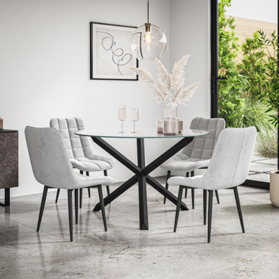 Darcus 4 - Person Dining Set