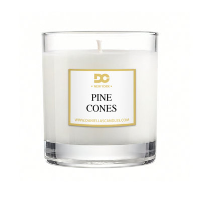 Pine Cones Scented Candle, 50h Burn Time
