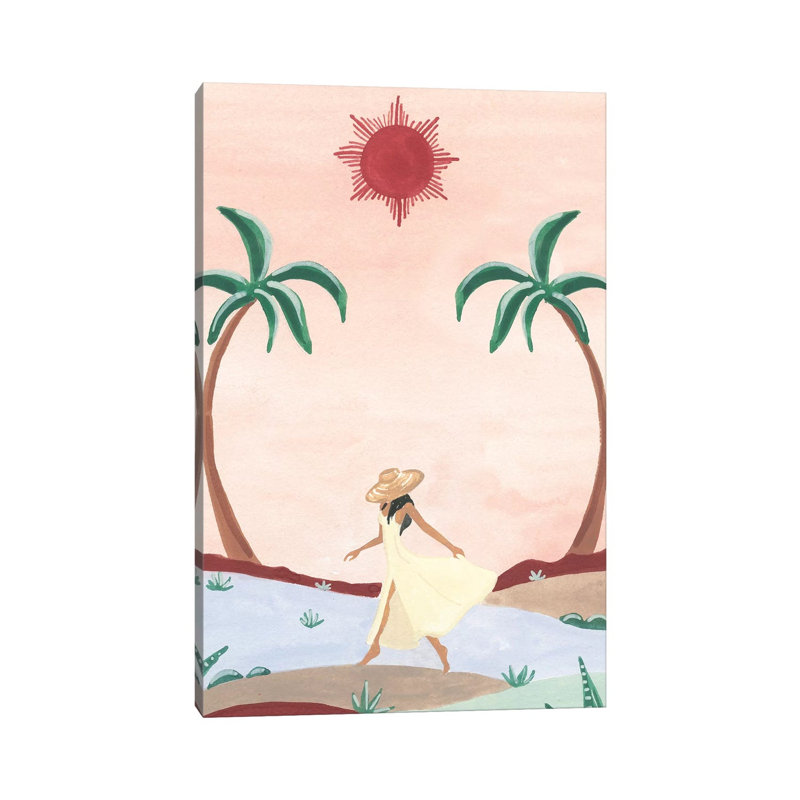 Desert Dreams by Sabina Fenn - Painting on Canvas, Wrapped Canvas, 30.48cm H x 20.32cm W x 1.91cm D