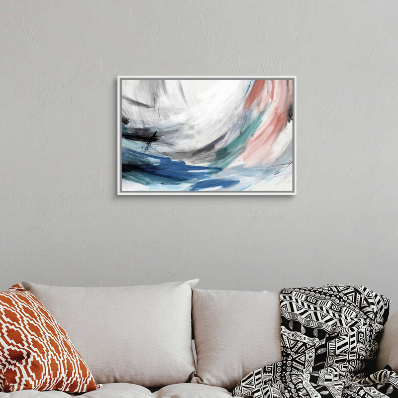Reproduction d’art sur toile « sleetouts nights II » par PI studio, Toile blanche encadrée, H 22 po x l 32 po x P 1,75po