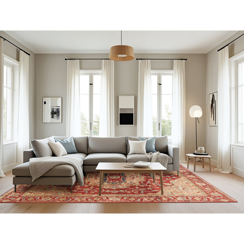 Oriental Indoor Rug, Rectangle 8' x 12'