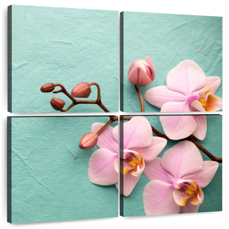 Orchidées roses pâle Harnek