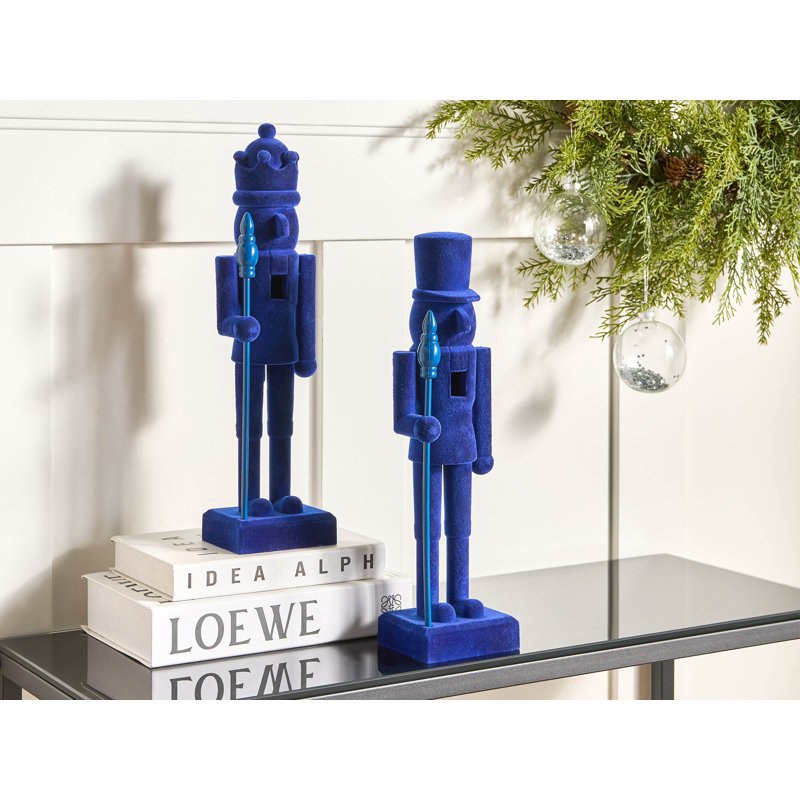 Christmas People Nutcracker, Blue