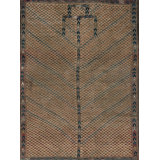 Antique Ersari - Beshir Turkmenistan Brown 1880s Rug