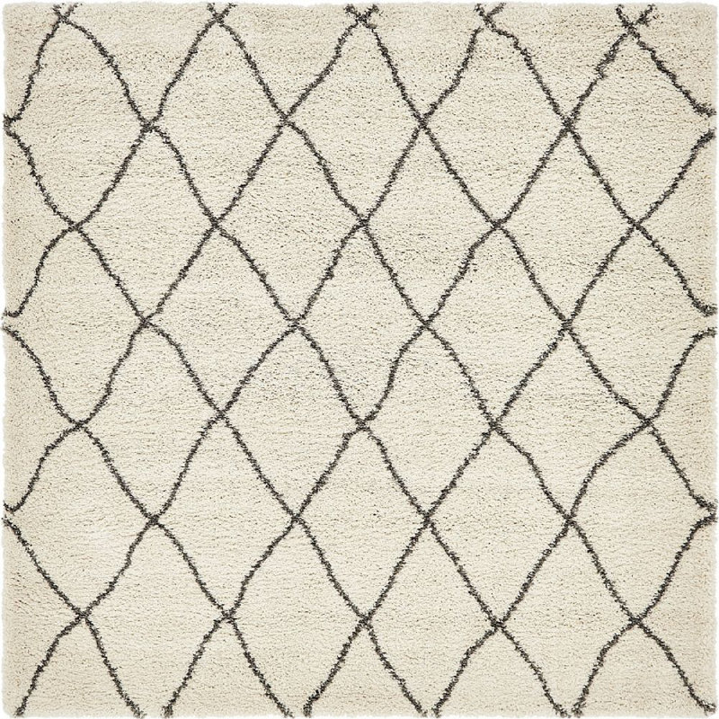 Walshville Oriental Indoor Rug, Square 8'