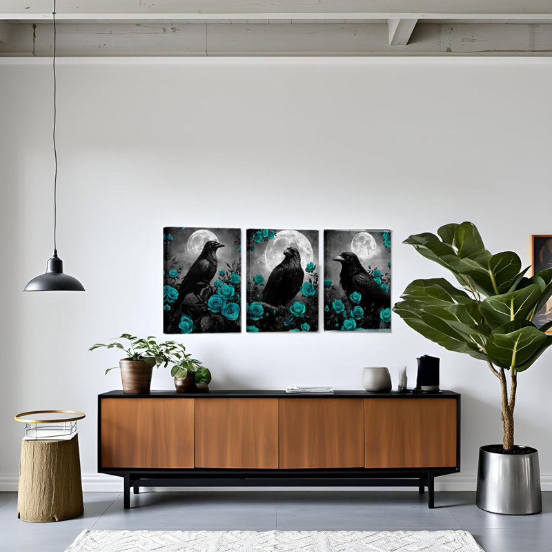 3 Piece Wrapped Canvas Wall Art