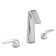 Modulus Widespread Bathroom Faucet with Drain Assembly
