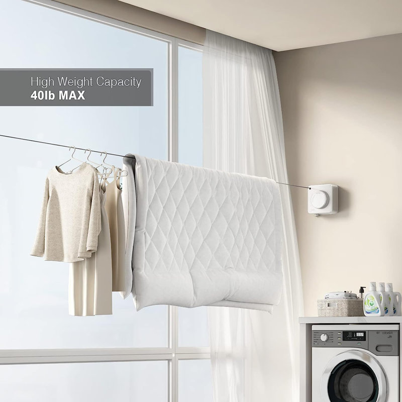 Retractable Clothes Line Retractable Clothesline Outdoor Heavy