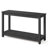 Rectangular Outdoor All-Weather Console Table,Black-110559033