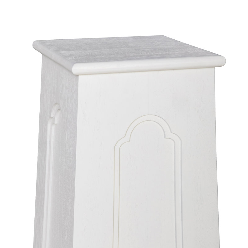 Island Manor Pedestal, Whitewash