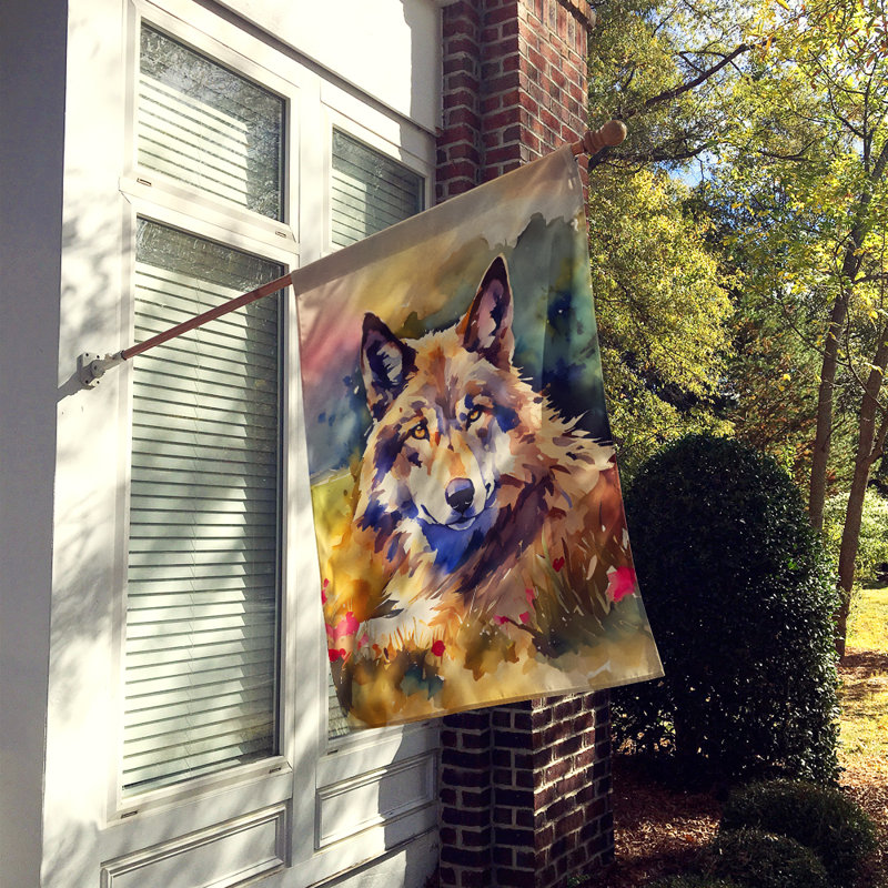 Drapeau Wolves Wolf House