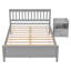 Lit en bois de pin avec table de chevet et rangement John-1586539292-1586539267