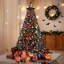 Sapin de Noël 7,5 pi noir