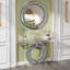 Miroir rond en cristal 33,46 "(85Cm)