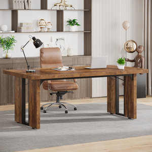 Coleshill 70.9'' W Rectangle Executive Desk