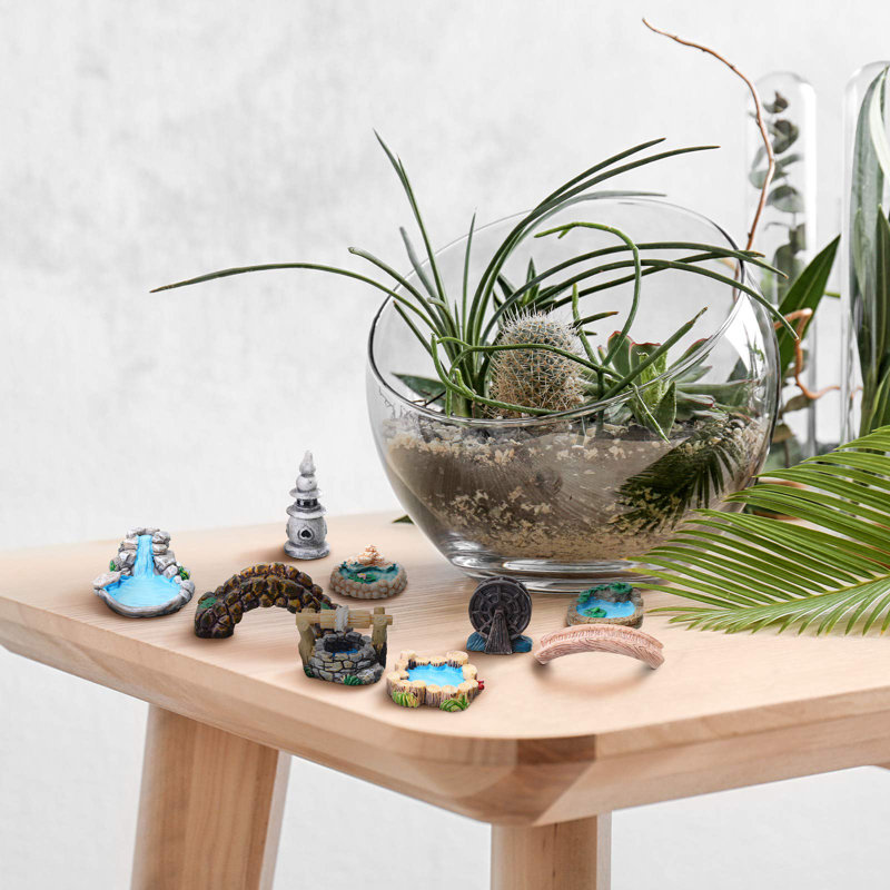Mini-accessoires de jardin 12 pièces