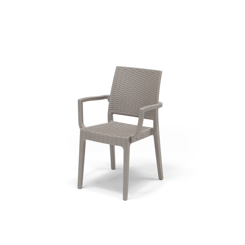 Wilf 6 Seater Rattan Style Rectangular Outdoor Dining Set