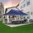 10x20 Pop Up Canopy with 6 Sidewalls, Conical Canopy Tent 10×20 with 3 Adjustable Height Waterproof, UV-Resistant with Carry Bag, Stakes, Ropes for Parties, Commercial, Grey(Frame Upgraded)-114248025