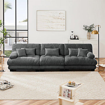 Canapé modulaire rembourré
