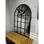 Arch Metal Window Panel Mirror