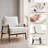 30" Wide Brayven Mid-Century Modern Upholstered Chenille Armchair With Wood Frame (Set of 2)-101249412