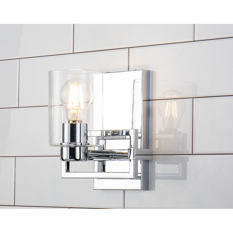 Estes 1 - Light Armed Sconce, Chrome