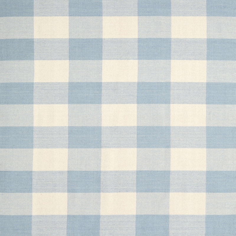 Kankakee Gingham Indoor Rug, Square 8'